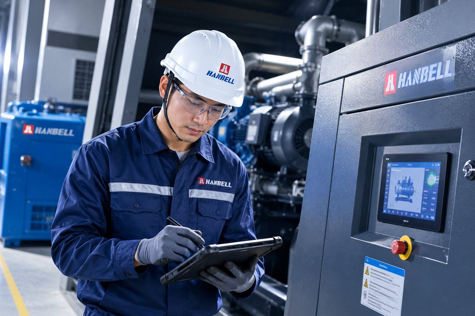 Dịch vụ kiểm tra định kỳ giúp máy nén khí HANBELL