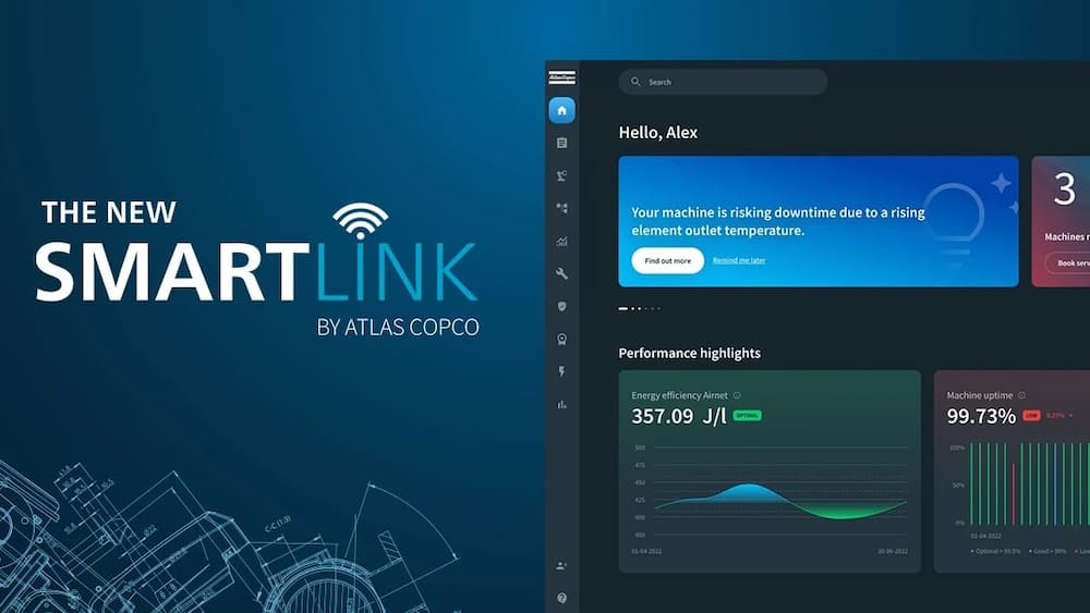 Công nghệ SmartLink của Atlas Copco